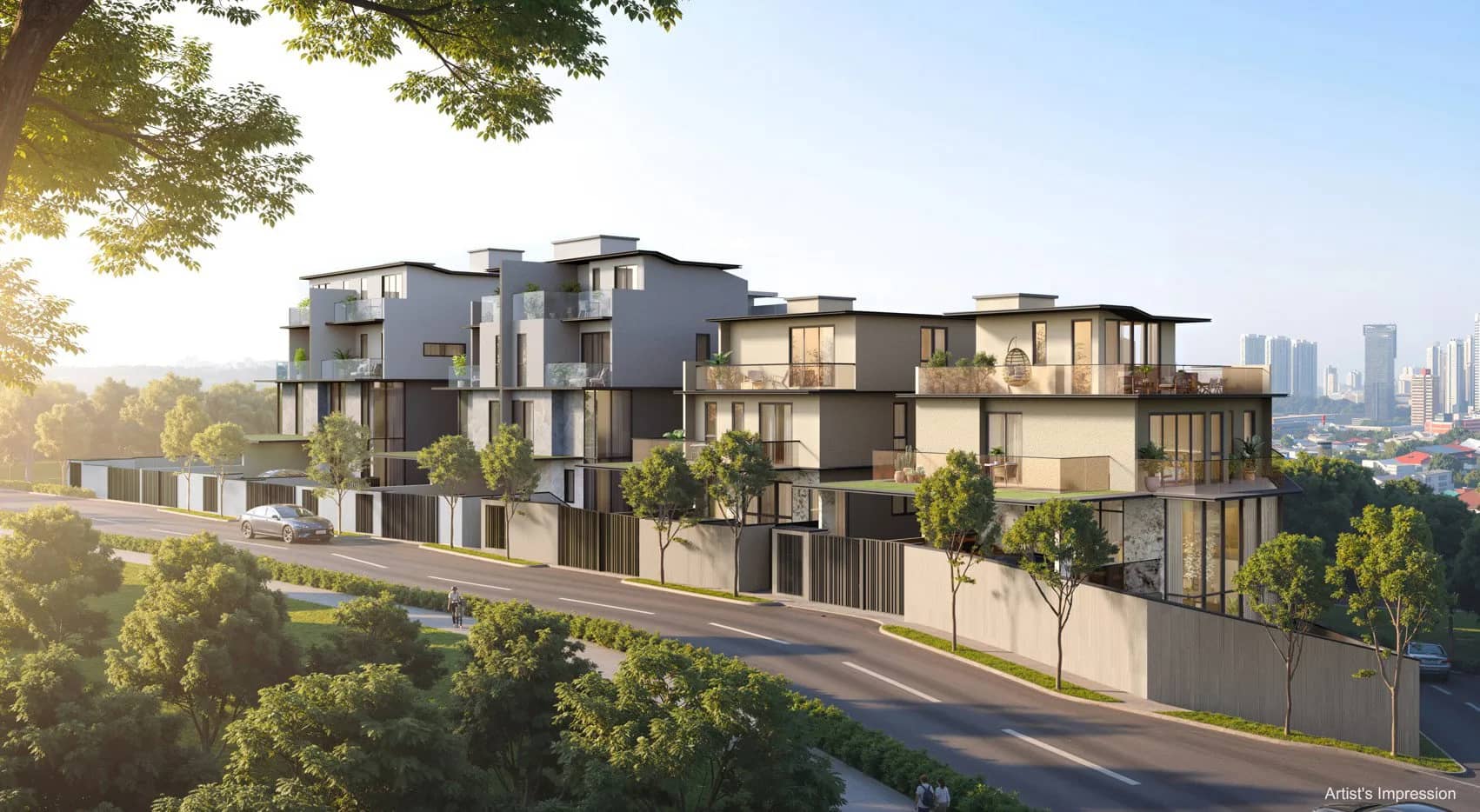 Developer render of Chancery Hill Collection
