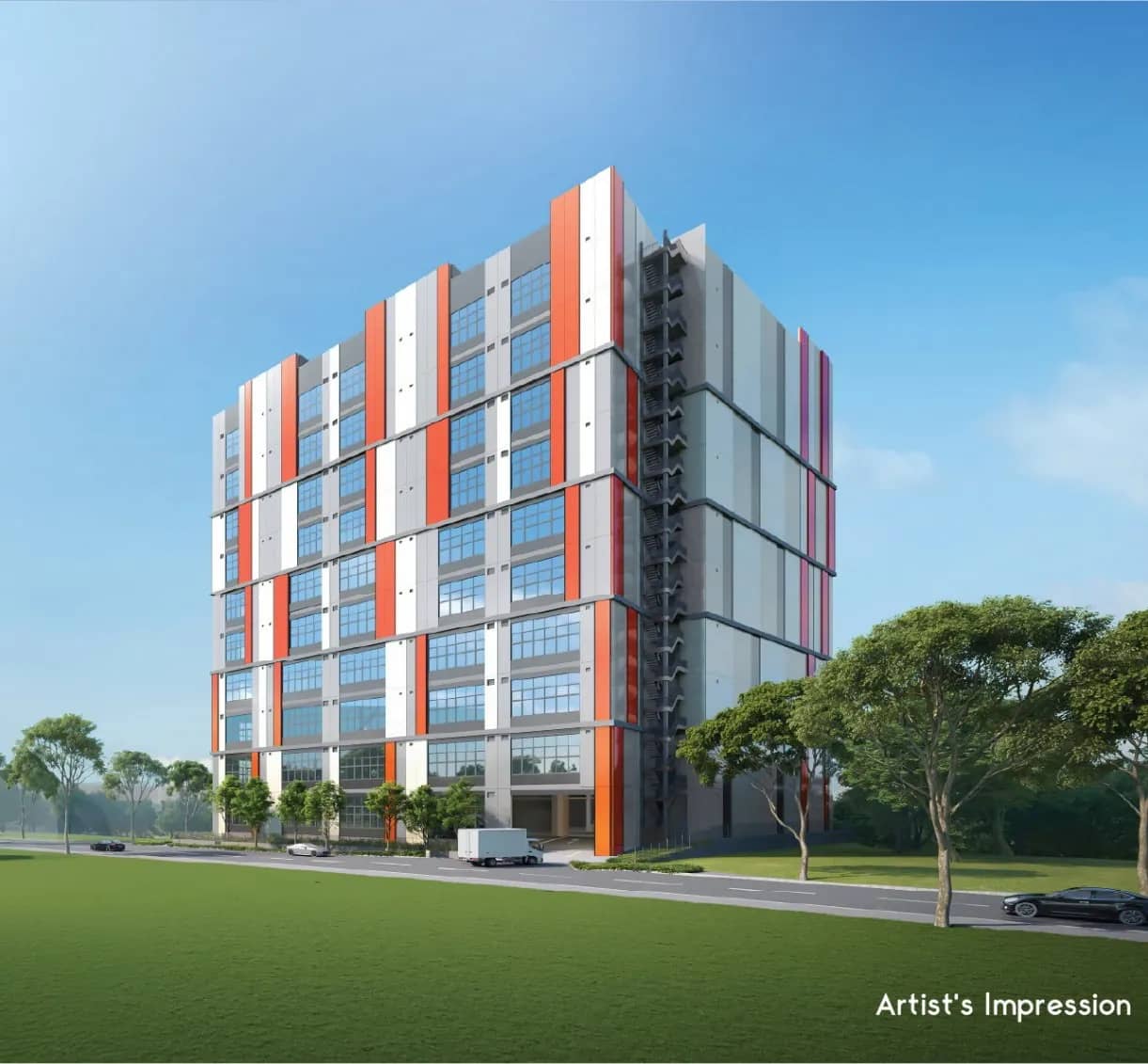 Developer render of Keystone @ Mandai