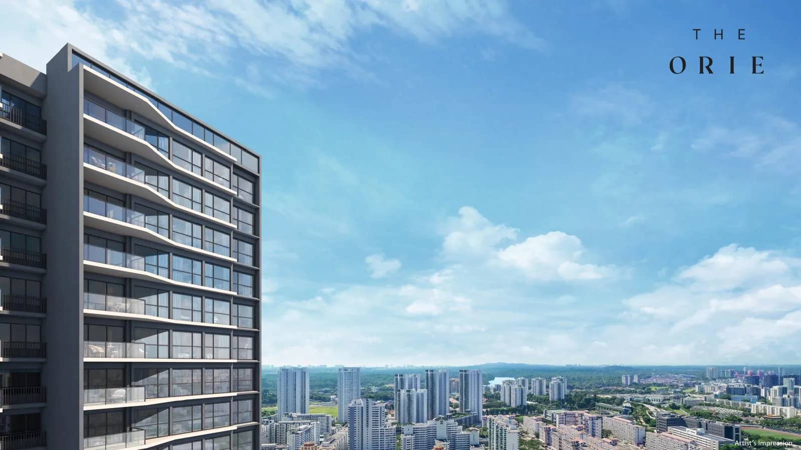 Developer render of The Orie 艺景峰