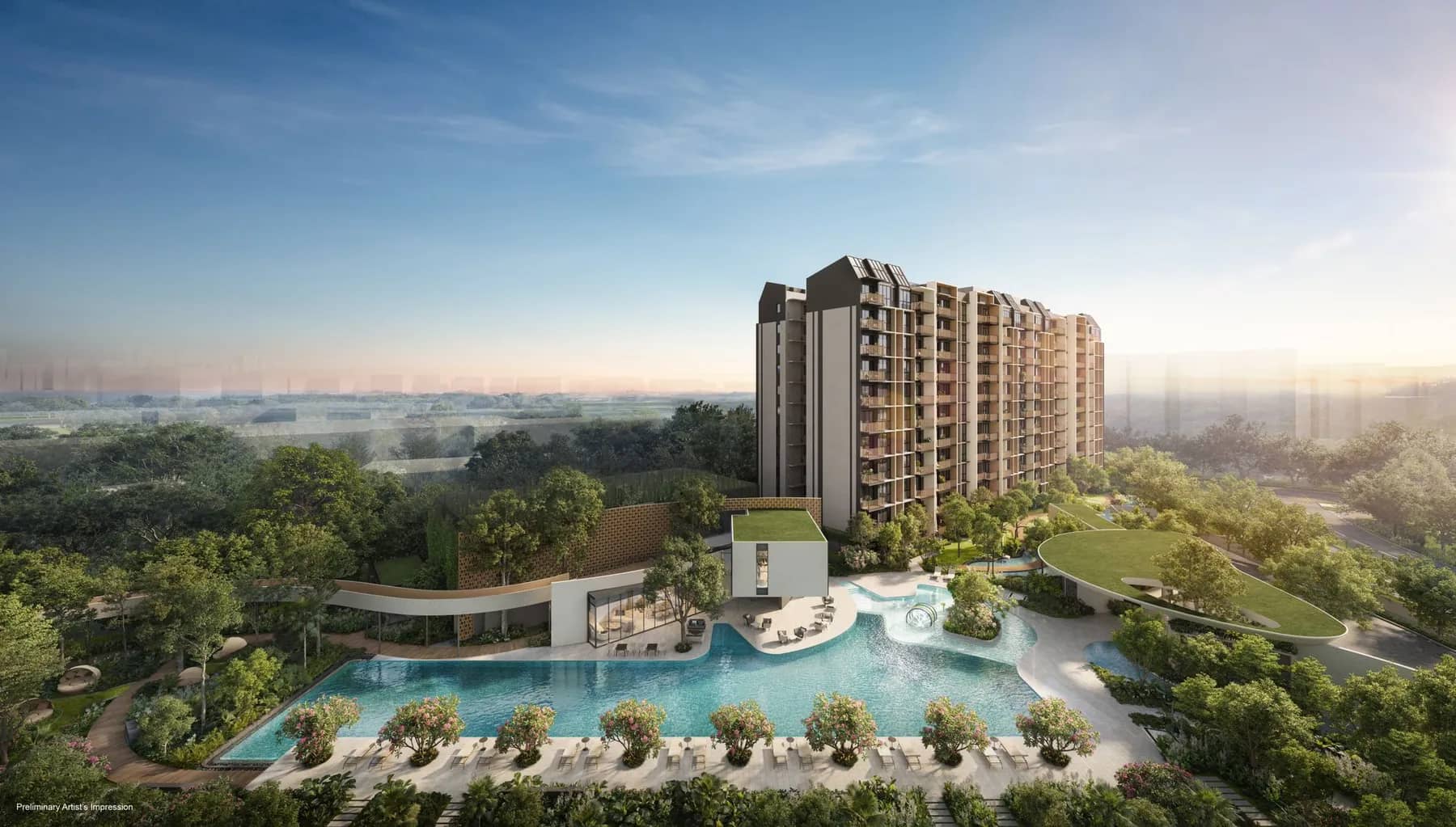 Developer render of Norwood Grand 景林嘉园