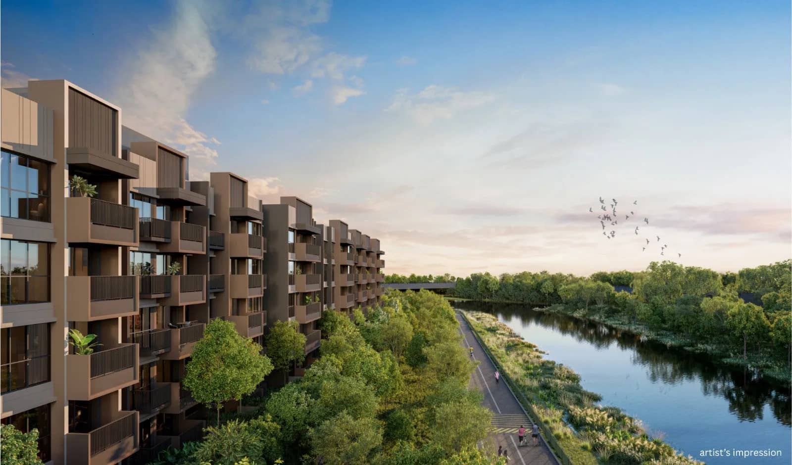 Developer render of Faber Residence