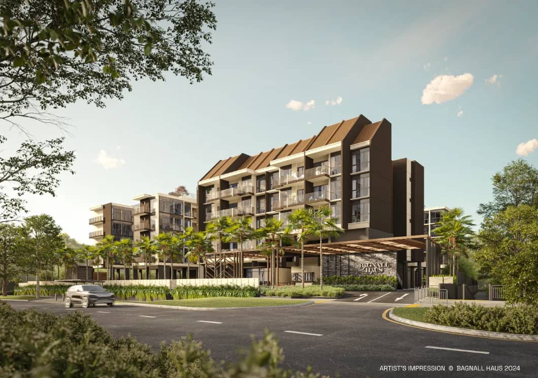 Developer render of Bagnall Haus